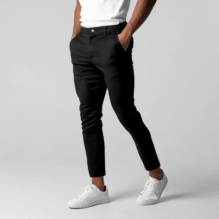 The Max | Pantalon Premium Slim à effet allongé
