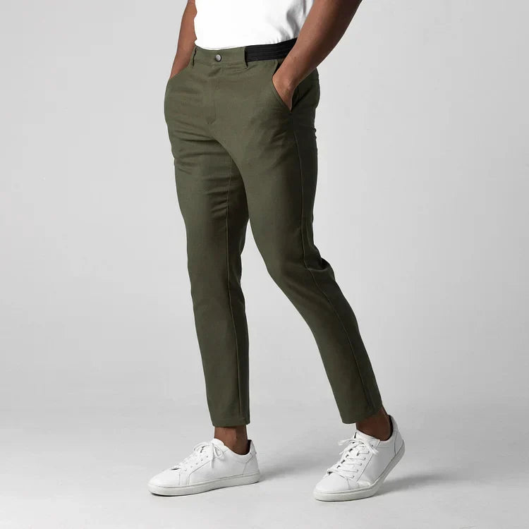 The Max | Pantalon Premium Slim à effet allongé