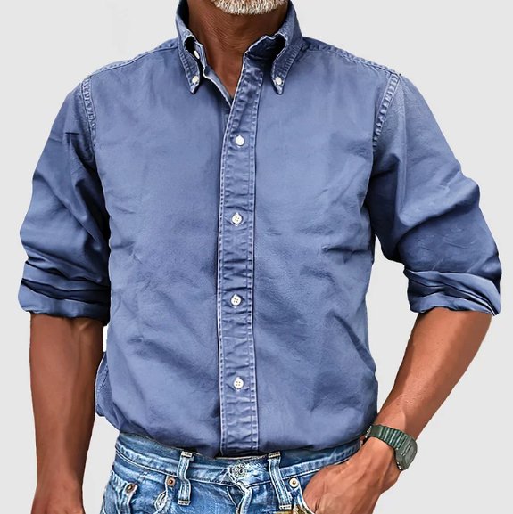 MAXXIMUM | Chemise classique en tissu de première qualité